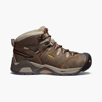 KEEN Detroit XT - Hnede Nepremokave Topanky Panske, KEEN017